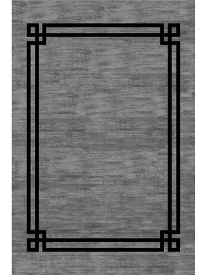 Rugs Modern Mira Italia Grey Black 1210 Minimalist Halı
