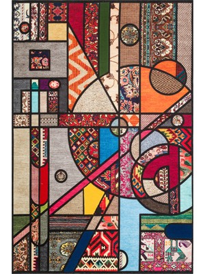 Rugs Modern Mira Art 2111 Çok Renkli Etnik Halı