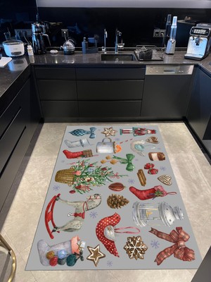 Rugs Modern mira  1046 Kış Temalı Dokuma Taban Halı