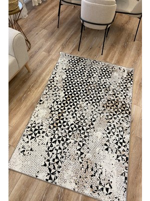 Rugs Modern Mira 2085 Gri Geometrik Desen Halı