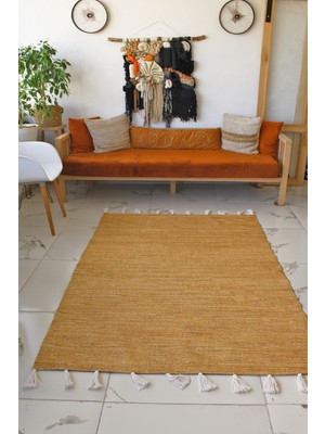 Rugs Modern Moroccan 9002 Beyaz Püsküllü Bohomian ve Modern Kilim