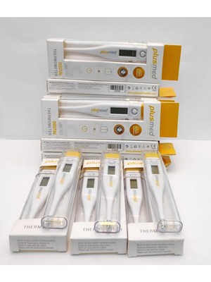 PLUSMED  Pm 101 Dijital Koltuk Altı Beden Derecesi (Thermometer) 10 Adet (Kutuda 10 Adet)  Pm 101