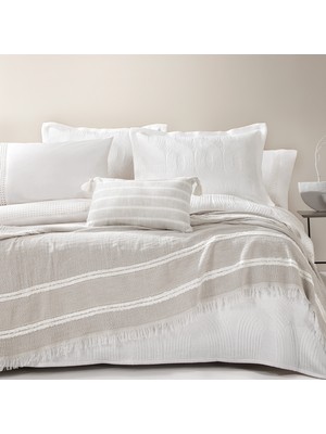 Yataş Bedding Nola Çift Kişilik Infinity Çeyiz Seti - Beyaz