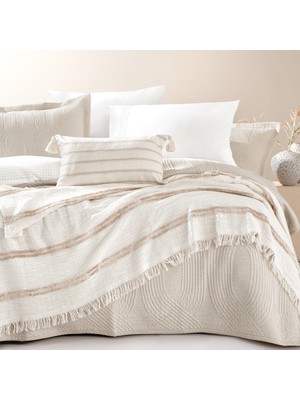 Yataş Bedding Nola Çift Kişilik Infinity Çeyiz Seti - Bej