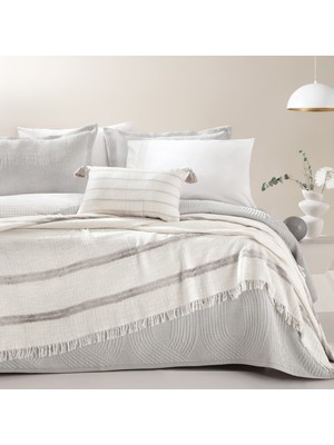 Yataş Bedding Nola Çift Kişilik Infinity Çeyiz Seti - Gri