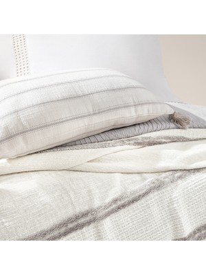 Yataş Bedding Nola Çift Kişilik Infinity Çeyiz Seti - Gri