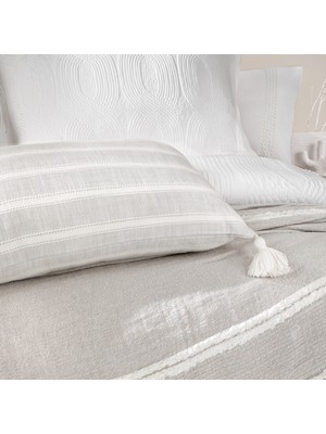 Yataş Bedding Nola Çift Kişilik Infinity Çeyiz Seti - Beyaz