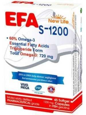 Newarc Efa S 1200 Mg 45 Kapsül