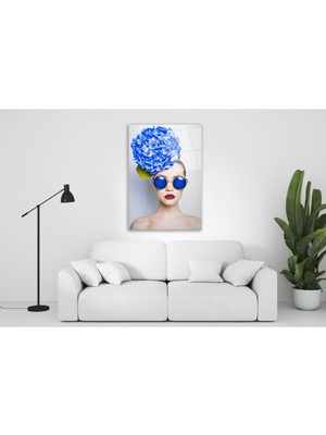 Eliza Home  Kadın Cam Tablo