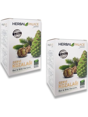 Herbal Palace Çam Kozalağı Bal Bitki Karışımı 240GR x 2 Adet Avantajlı Set Nhr...