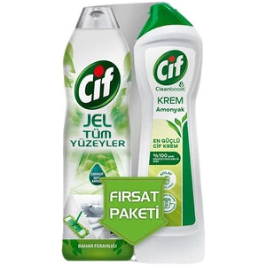 Jel Bahar 500 Ml+Krem Amonyak 500 ml Gelsineve
