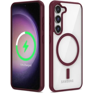 Galaxy S23 Kılıf Magsafe Wireless Şarj Özellikli Silikon Ege Kapak