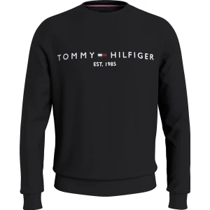Tommy Hilfiger Bisiklet Yaka Siyah Erkek  MW0MW11596BDS