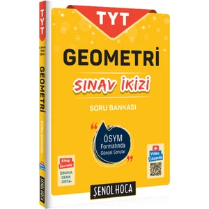 Şenol Hoca Yayınları TYT Geometri Sınav İkizi Soru Bankası