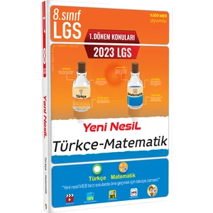 Tonguç Akademi 2023 LGS 1. Dönem Yeni Nesil Türkçe Matematik Soru Bankası