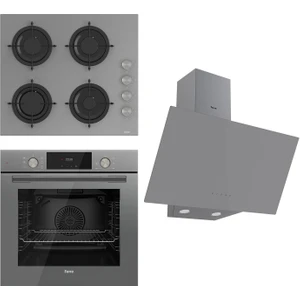 Flowart  Serisi Gri Set (CS208 + QMS63CPR +D079 )