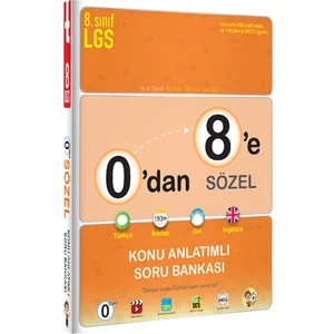 Tonguç Akademi 8. Sınıf LGS 0'dan 8'e Sözel Konu Anlatımlı Soru Bankası