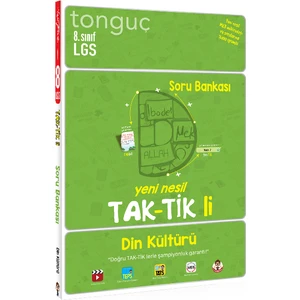 Tonguç Akademi 8. Sınıf Din Kültürü ve Ahlak Bilgisi Taktikli Soru Bankası
