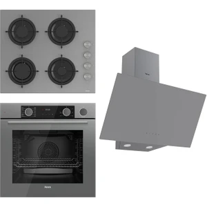 Steamart&fryart Serisi Buharlı Pişirme Gri Set (CS208 + XE64CPR +D079 )