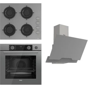 Steamart&fryart Serisi Buharlı Pişirme Gri Set (CS208 + XE64CPR +D065 )
