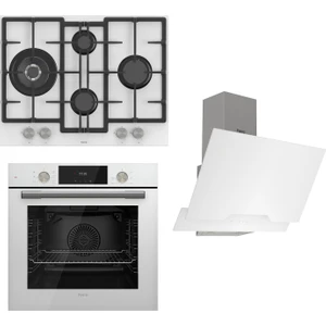 Flowart  Serisi Beyaz Set (ED076+ QMS63CB +D064 )