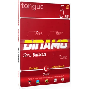 Tonguç Akademi 5. Sınıf Sosyal Bilgiler Dinamo Soru Bankası 2025