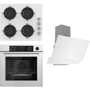 Steamart&fryart Serisi Buharlı Pişirme Beyaz Set (CS206 + XE64CB +D064 )