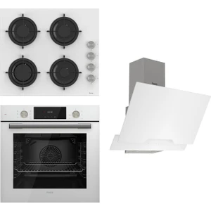 Flowart  Serisi Beyaz Set (CS206+ QMS63CB +D064 )