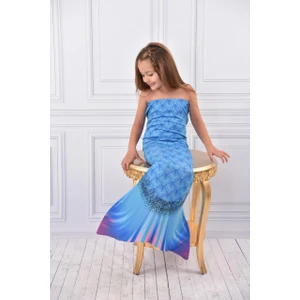 Kız Çocuk Deniz Kızı Mayo Bikini 0405-4