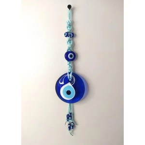 HD Marketim Cam Nazar Kötü Göz Kovucu Hand Made Ağaç Duvar Dekorasyonu Makrome Nazarlık Duvar Ağaç Ev Süsü