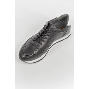 Casual Hakiki Deri Tam Ortopedik Spor Erkek Ayakkabı Bobucci NZC16 Beyaz, Siyah, Lacivert, Kahve