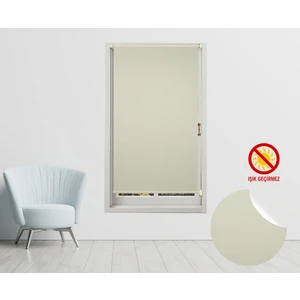 Kumaş Stor Blackout Karartma Krem