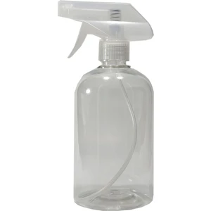 Boş Fısfıs Şeffaf Sprey Şişe 500 ml 25 Adet [kimyasala Dayanıklı]