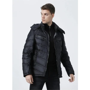 Everest Coat Erkek Şişme Mont Siyah V1