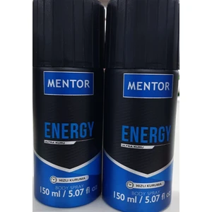 Deodorant Mentor Energy 150 ml 2'li