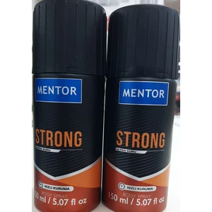 Deodorant Mentor Strong 150 ml 2'li