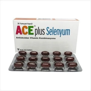 Ace Plus Selenyum 30 Yumuşak Kapsül