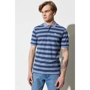 Wrangler Erkek Mavi Polo Tişört