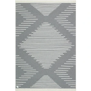 Eko Halı Arya Ar 15 Grey Yıkanabilir Çift Taraflı Modern Desenli Dokuma Kilim