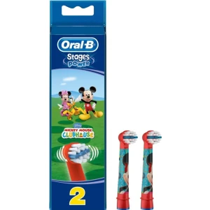 Mickey Mouse Çocuklar Için 2'li Diş Fırçası Yedek Başlığı