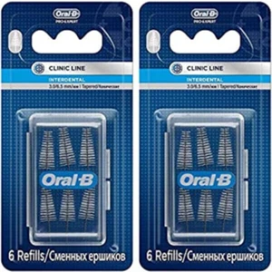 Interdental Arayüz Fırçası Yedek 6'lı Hassas Diş Etleri İçin 3.0/6.5mm