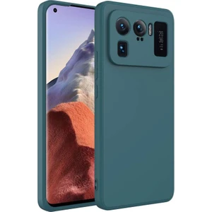 Techno Guru Xiaomi Mi 11 Ultra Içi Kadife Dolgulu Şık Candy Lansman Silikon Kılıf