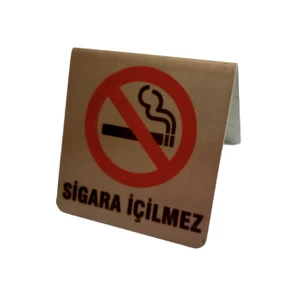 Duvar Hediyelik Masaüstü Sigara Içilmez Yazısı