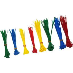 Renkli Kablo Bağı Kavanozlu 200ADET