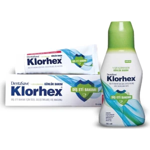 Klorhex Diş Macunu ve Ağız Çalkalama Suyu Günlük Bakım