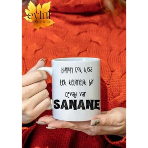 Eylül Design Gibi Dizi Replik Baskılı Kupa Bardak Özel Sublimasyon Baskı Gibi Yılmaz Ilkkan Çay-Kahve Bardağı
