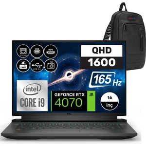 Gaming G16 7630 Intel Core I9 13900HX 64GB Ddr5 1tb SSD RTX4070 8gb Windows 11 Pro 16" Qhd+ 165Hz Taşınabilir Bilgisayar G167630020WP08 + Zetta Çanta