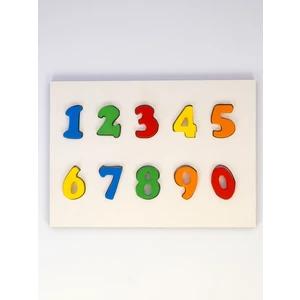 Capellawoodworks Bul Tak Puzzle Oyunu Rakamlar Sayılar