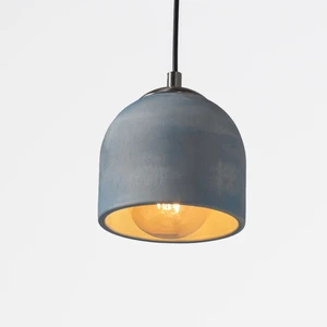Womo Design Mavi Eskitme Beton Tavan Aydınlatması