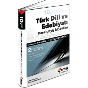 Aydın Yayınları 10. Sınıf  Türk Dili ve Edebiyatı Ders İşleyiş Modülleri